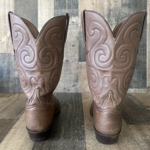 Lucchese Classics L001673 Soft Leather Cowboy Boots Mens 10 D - Picture 7 of 12